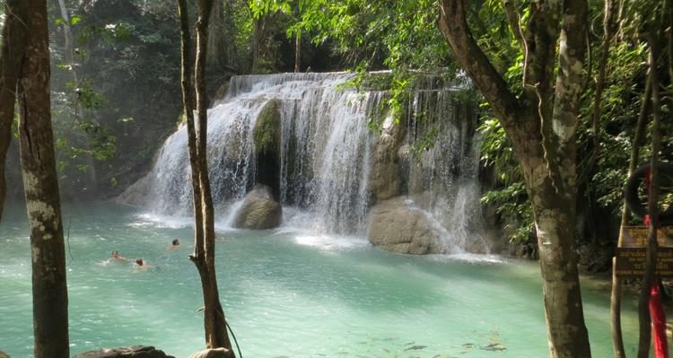 Erawan Waterfall, Kanchanaburi Province, Thailand