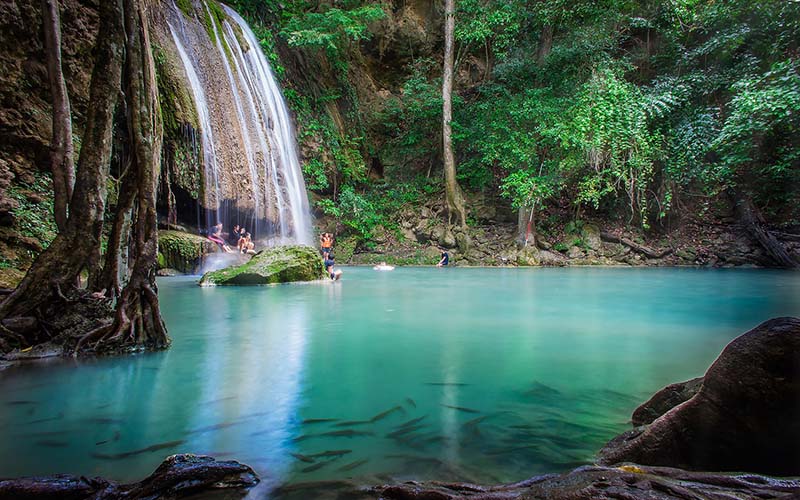Erawan National Park,Thailand