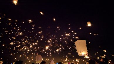 Thai Lantern Festival in Thailand
