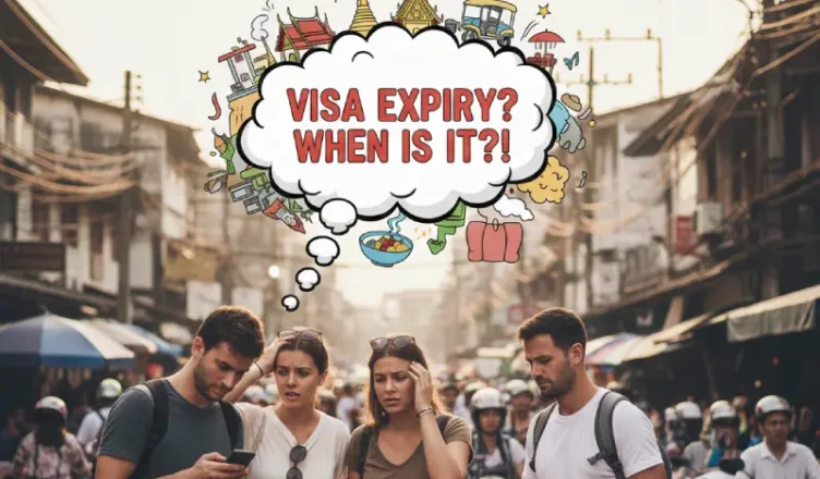 Worried tourists about visa expiry