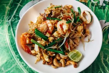 Classic Thai Pad Thai noodles